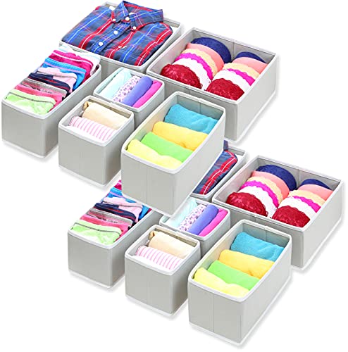 Simple Houseware Foldable Cloth Storage Box Closet Dresser Drawer